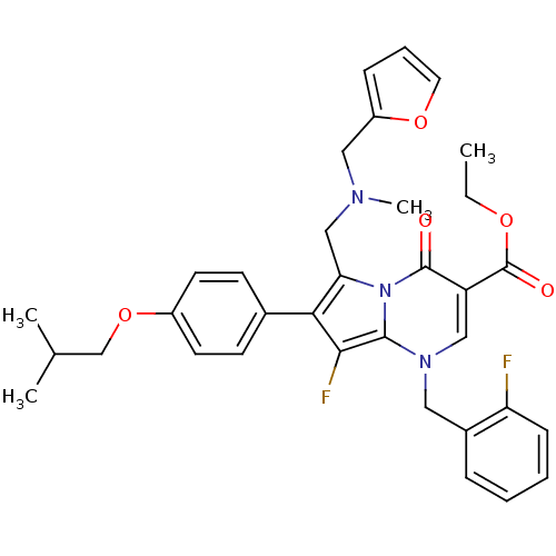 Chemical structure of BindingDB Monomer ID 50121189