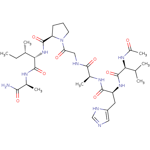 Chemical structure of BindingDB Monomer ID 50121237