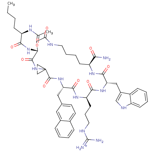 Chemical structure of BindingDB Monomer ID 50121257