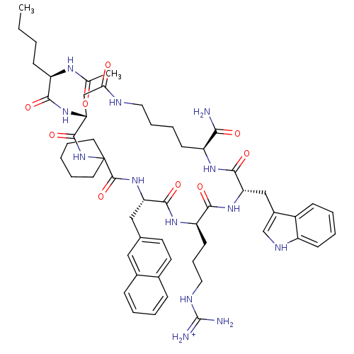 Chemical structure of BindingDB Monomer ID 50121258