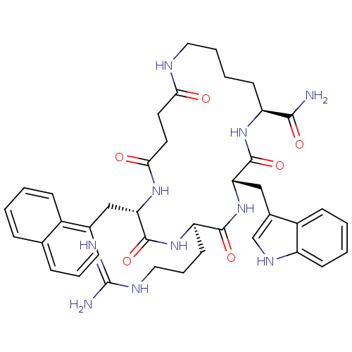 Chemical structure of BindingDB Monomer ID 50121259