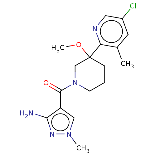 Chemical structure of BindingDB Monomer ID 50121329