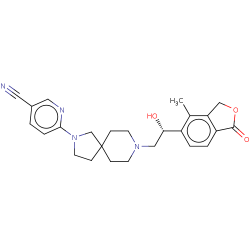 Chemical structure of BindingDB Monomer ID 50121344