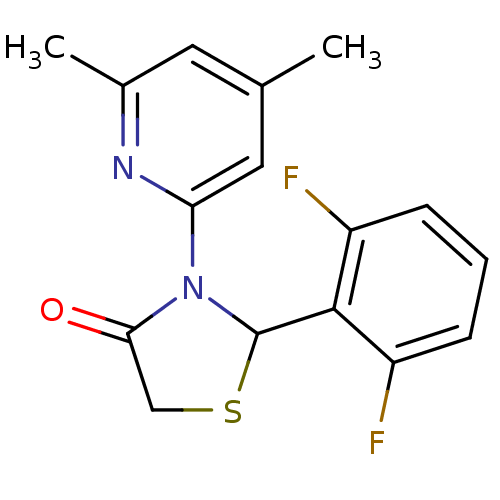 Chemical structure of BindingDB Monomer ID 50121357