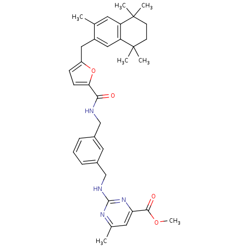 Chemical structure of BindingDB Monomer ID 50121476