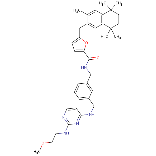 Chemical structure of BindingDB Monomer ID 50121481