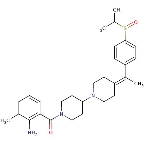 Chemical structure of BindingDB Monomer ID 50121489
