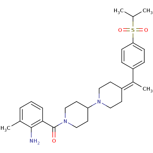 Chemical structure of BindingDB Monomer ID 50121491