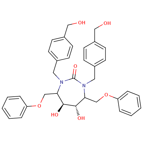 Chemical structure of BindingDB Monomer ID 50121499