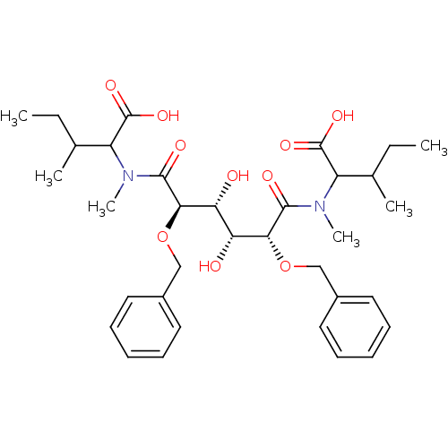 Chemical structure of BindingDB Monomer ID 50121521