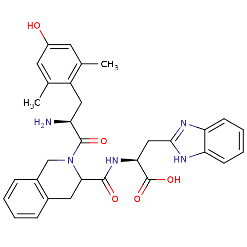 Chemical structure of BindingDB Monomer ID 50121648