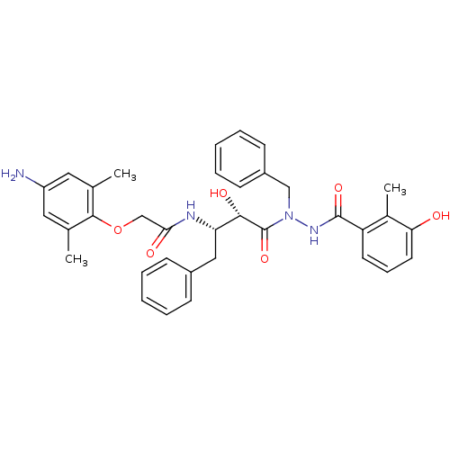 Chemical structure of BindingDB Monomer ID 50121733