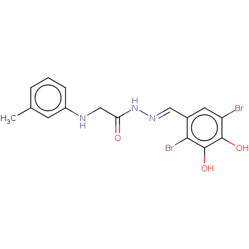 Chemical structure of BindingDB Monomer ID 50121752