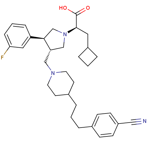 Chemical structure of BindingDB Monomer ID 50121819