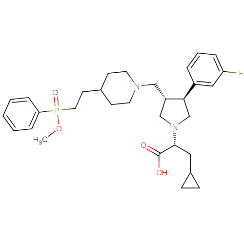 Chemical structure of BindingDB Monomer ID 50121821