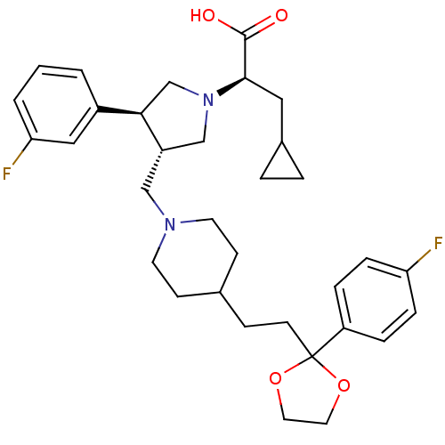Chemical structure of BindingDB Monomer ID 50121823
