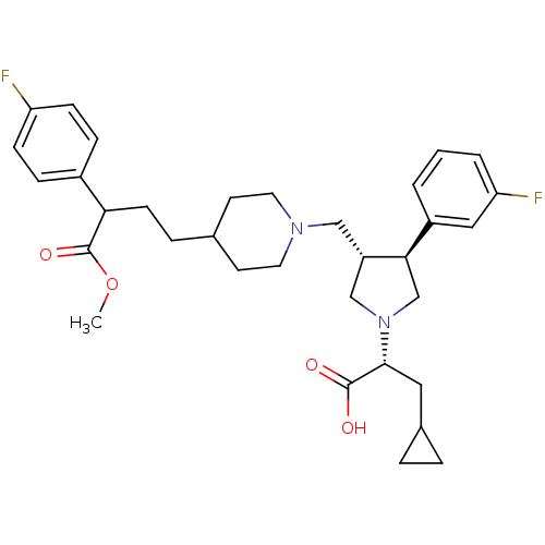 Chemical structure of BindingDB Monomer ID 50121825