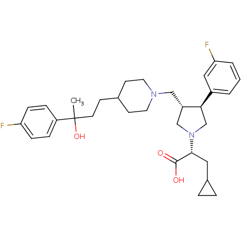 Chemical structure of BindingDB Monomer ID 50121826