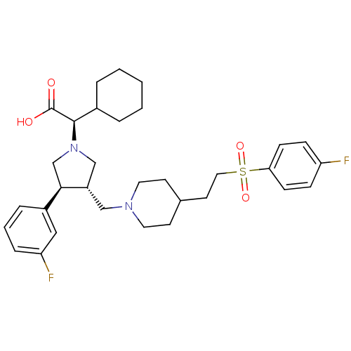 Chemical structure of BindingDB Monomer ID 50121827