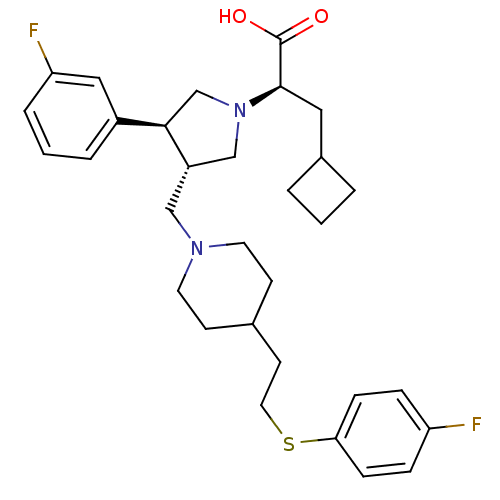 Chemical structure of BindingDB Monomer ID 50121836