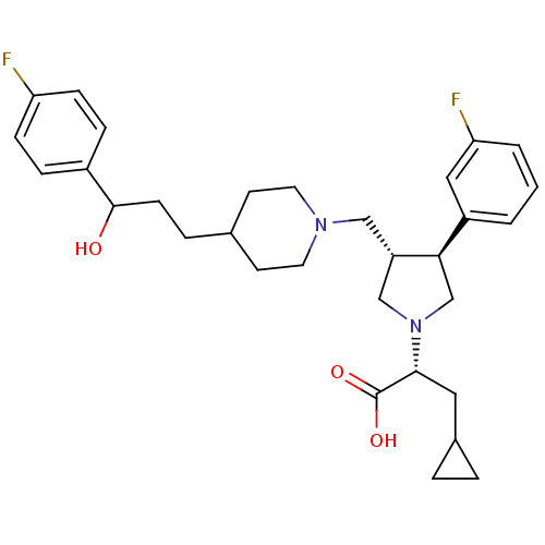 Chemical structure of BindingDB Monomer ID 50121837