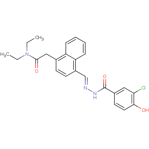 Chemical structure of BindingDB Monomer ID 50122101