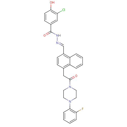 Chemical structure of BindingDB Monomer ID 50122155
