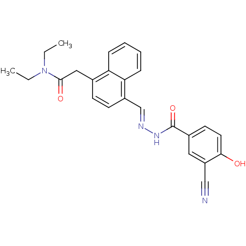 Chemical structure of BindingDB Monomer ID 50122156