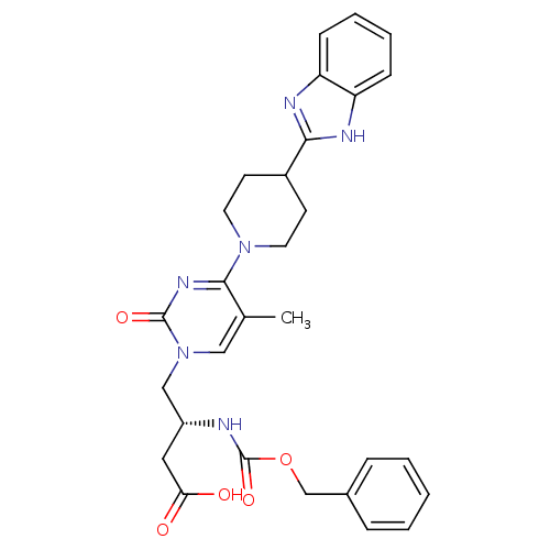 Chemical structure of BindingDB Monomer ID 50122196