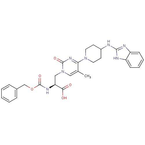Chemical structure of BindingDB Monomer ID 50122204