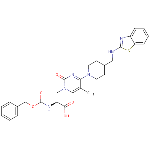 Chemical structure of BindingDB Monomer ID 50122213