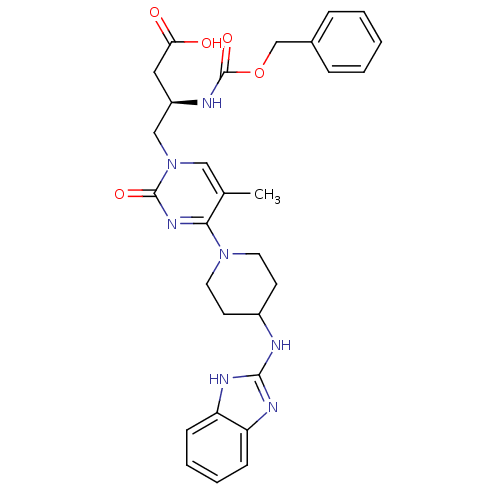 Chemical structure of BindingDB Monomer ID 50122219
