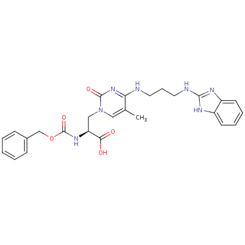 Chemical structure of BindingDB Monomer ID 50122221