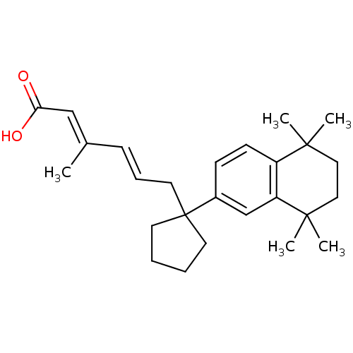 Chemical structure of BindingDB Monomer ID 50122350