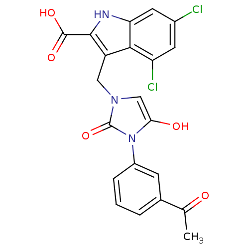 Chemical structure of BindingDB Monomer ID 50122602