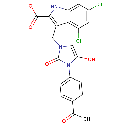Chemical structure of BindingDB Monomer ID 50122603