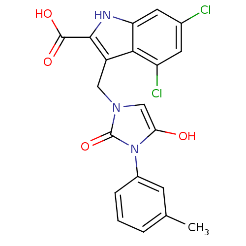 Chemical structure of BindingDB Monomer ID 50122606