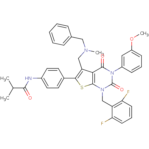 Chemical structure of BindingDB Monomer ID 50122656