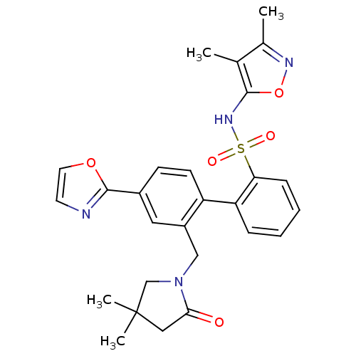 Chemical structure of BindingDB Monomer ID 50122684