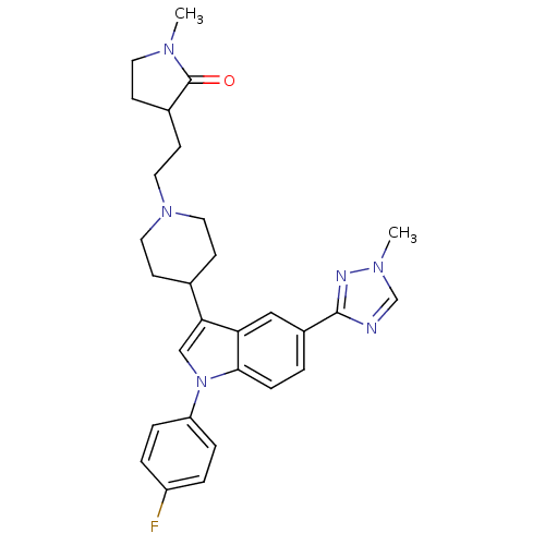 Chemical structure of BindingDB Monomer ID 50122809
