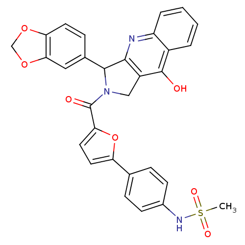 Chemical structure of BindingDB Monomer ID 50122990