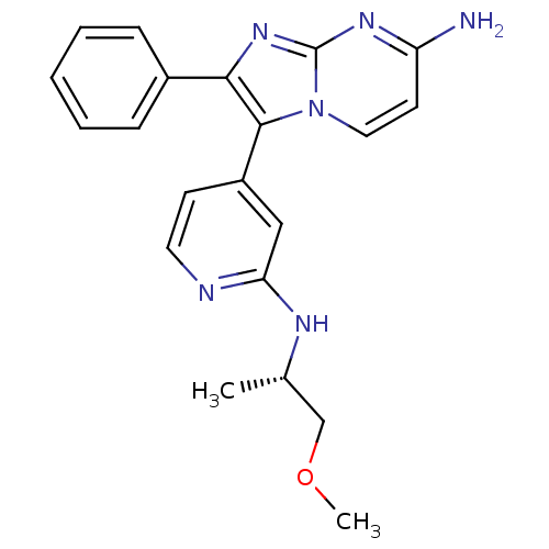 Chemical structure of BindingDB Monomer ID 50122995