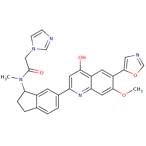 Chemical structure of BindingDB Monomer ID 50123374