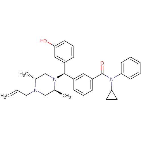 Chemical structure of BindingDB Monomer ID 50123660