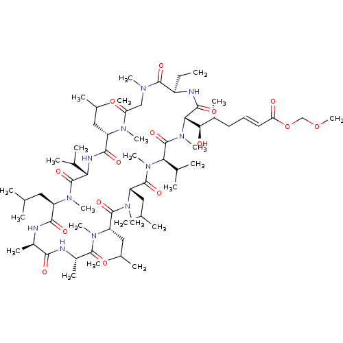 Chemical structure of BindingDB Monomer ID 50123738