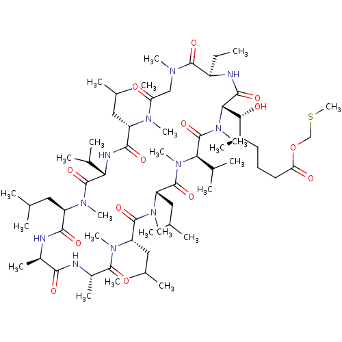 Chemical structure of BindingDB Monomer ID 50123739