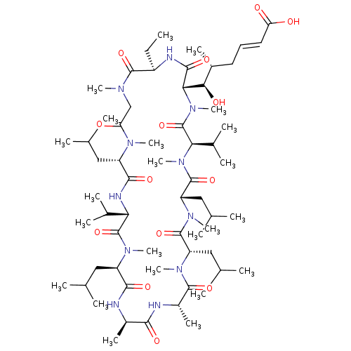 Chemical structure of BindingDB Monomer ID 50123740