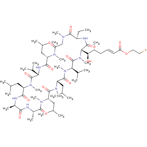 Chemical structure of BindingDB Monomer ID 50123744