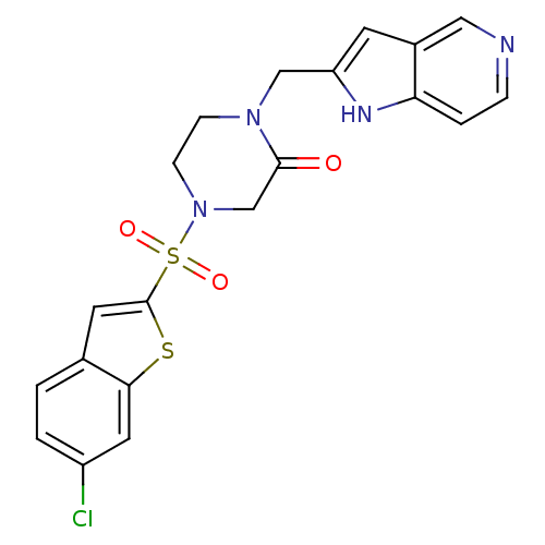 Chemical structure of BindingDB Monomer ID 50123767