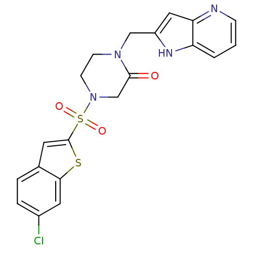 Chemical structure of BindingDB Monomer ID 50123768